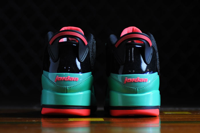 Jordan Dub Zero Gg Black Infrared23 Verde 03
