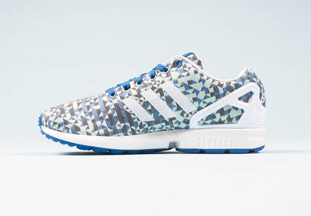Adidas Zx Flux Weave Ocean Blue 2