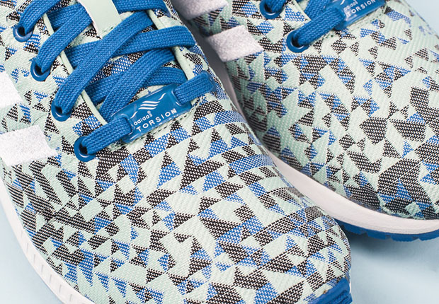 Adidas Zx Flux Weave Ocean Blue 6