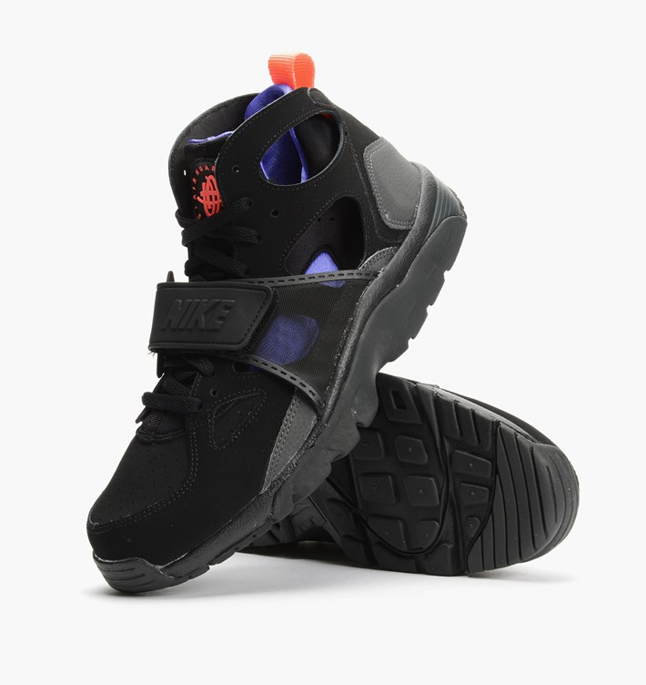 Nike Air Trainer Huarache Black Violet Orange 02