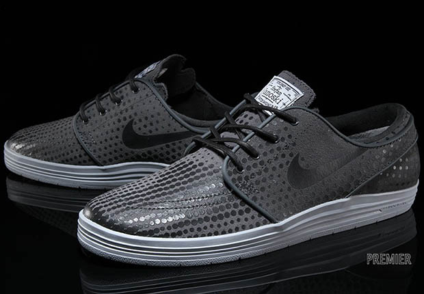 Nike SB Lunar Stefan Janoski "Dot Fade" - Anthracite - Wolf Grey