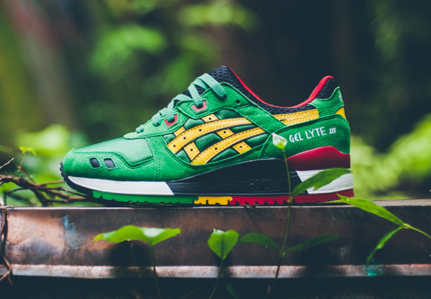 Asics Gel Lyte III "Rasta" Pack