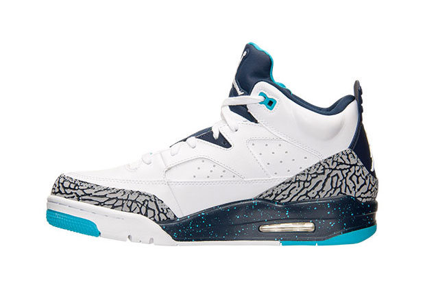 Jordan Son Of Mars Low White Midnight Navy Turquoise Blue Wolf Grey 3