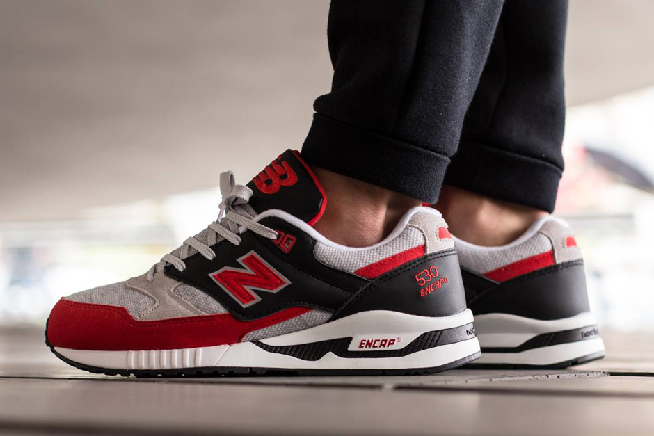 New Balance 530 – Red – Black