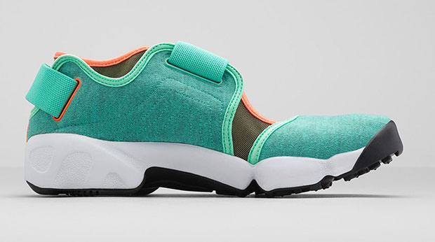 Nike Air Rift Crystal Mint Bright Citrus 5