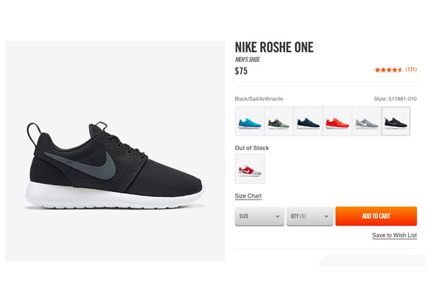 Nike Roshe Run Is Now Called “Roshe One”