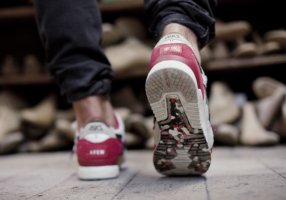 Afew Asics Gel Lyte Iii Koi On Foot 5