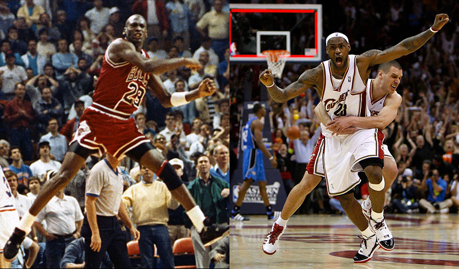 Mj Lebron Game Winners 2