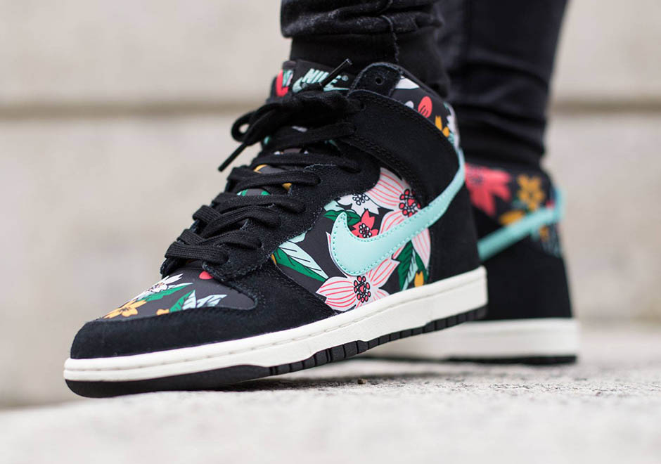 Nike Sportswear Aloha Pack Detailed Look Dunk Hi Skinny 2