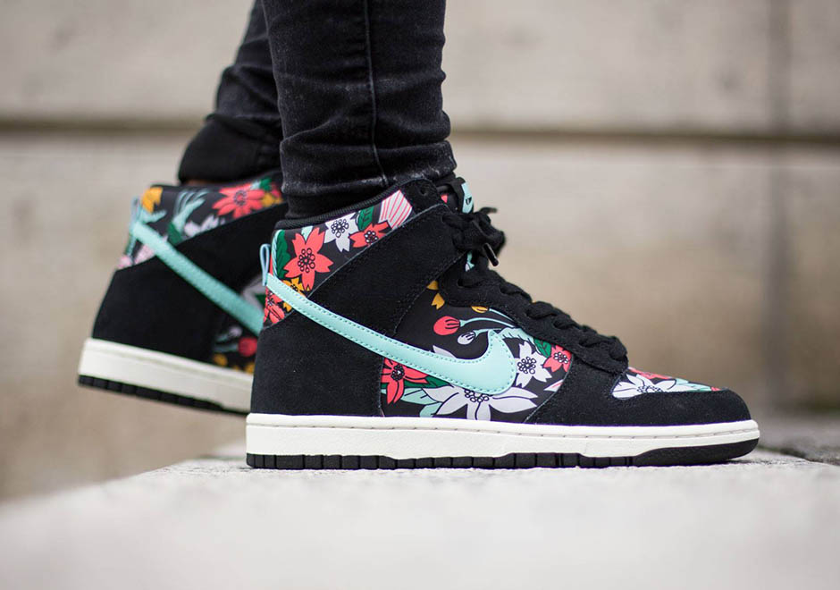 Nike Sportswear Aloha Pack Detailed Look Dunk High Skinny 1