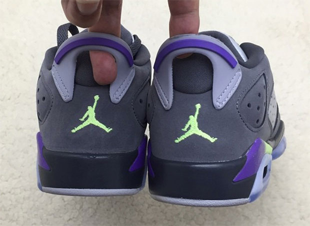 Air Jordan 6 Low - Grey - Purple - Neon