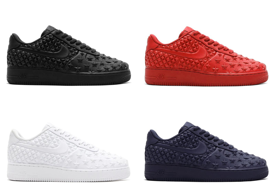 The "Star Studded" Nike Air Force 1 Releasing In Four Colorways