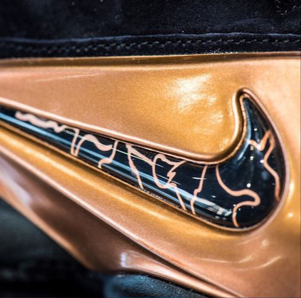 Nike Air Penny 6 Copper With Black Suede 06