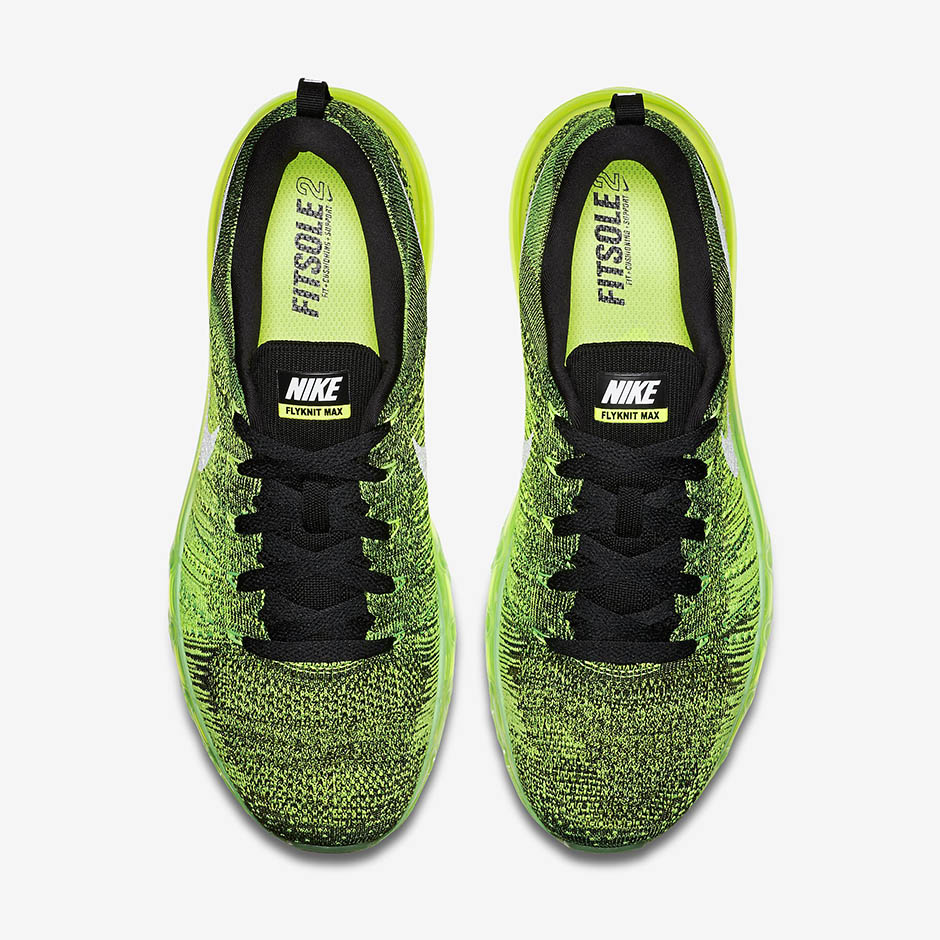 Nike Flyknit Air Max Voltage Green 3