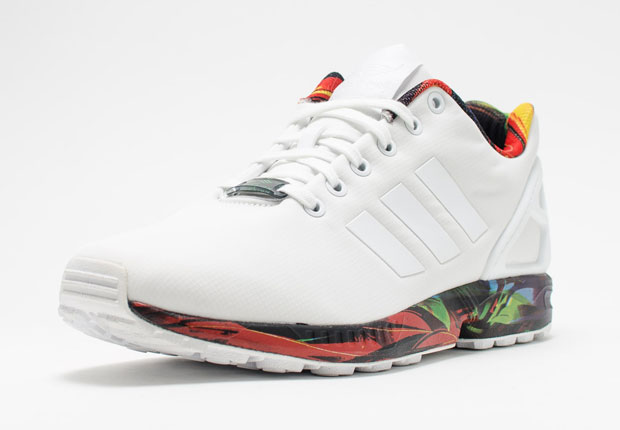 The adidas ZX Flux Is Putting Prints On Soles