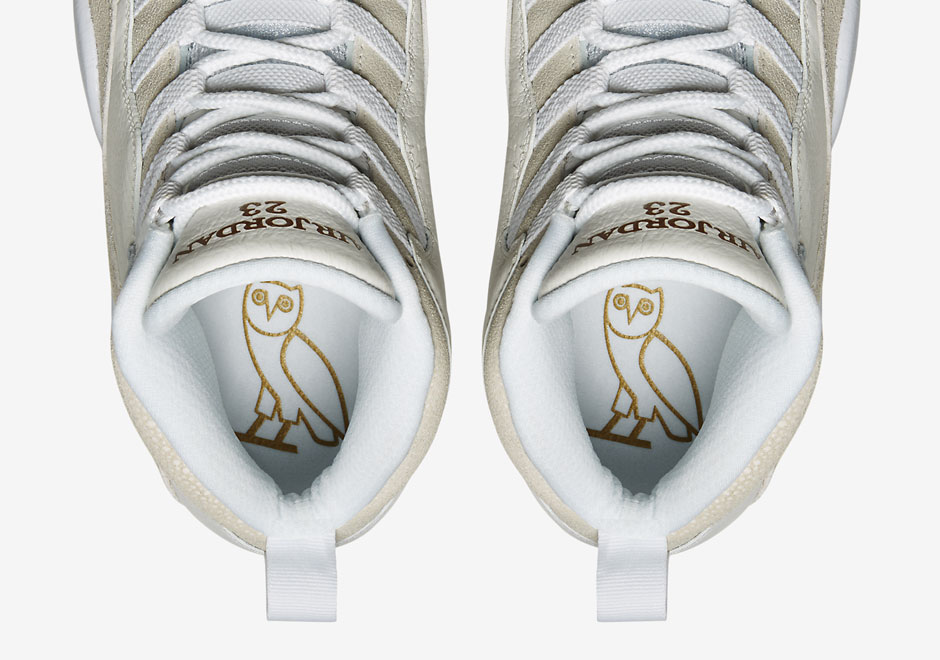 The Official Images Of Drake’s Air Jordan 10 “OVO” Are Charged Up