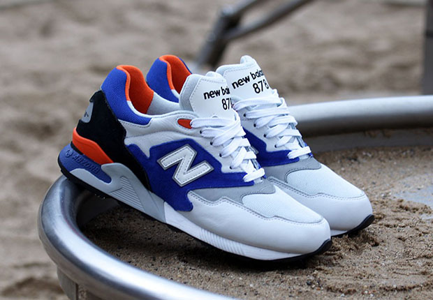 New Balance Ml 878 White Blue Orange 2