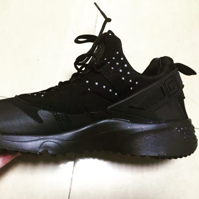 Nike Air Huaracue Run Ultra Black 3m 02