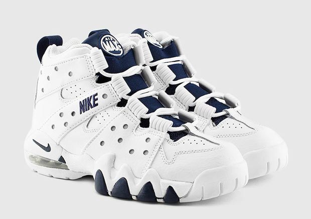 Nike Air Max2 CB '94 GS - White - Metallic Silver - Midnight Navy