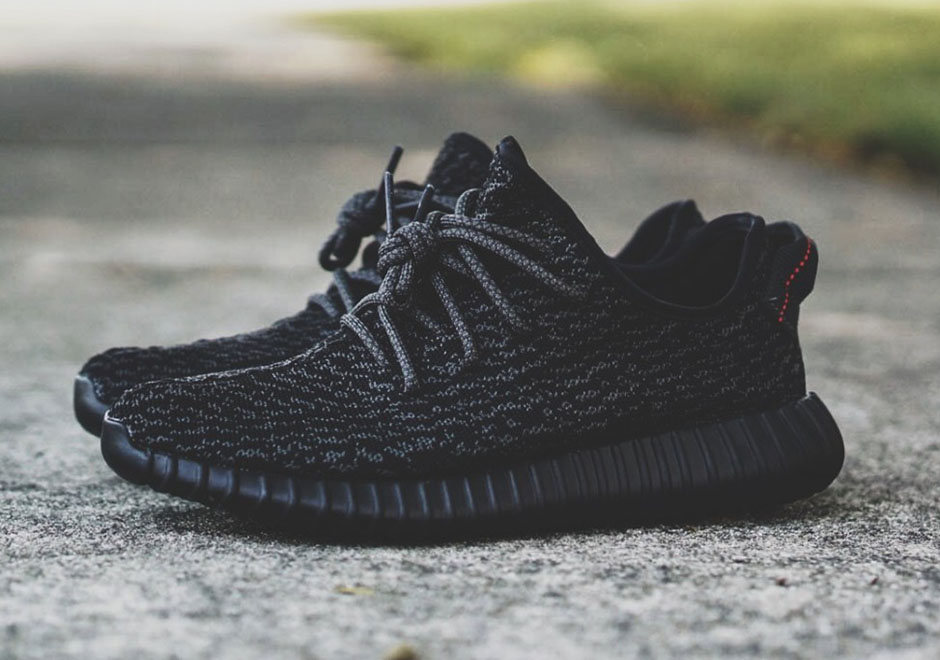 Adidas Yeezy Boost 350 Pirate Black Detailed Look 2