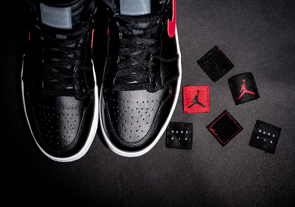 A Closer Look At The Air Jordan 1 Rare Air "Bred"