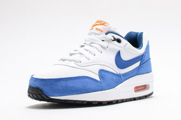 Nike Air Max 1 Gs Snakeskin Swoosh White Royal 01