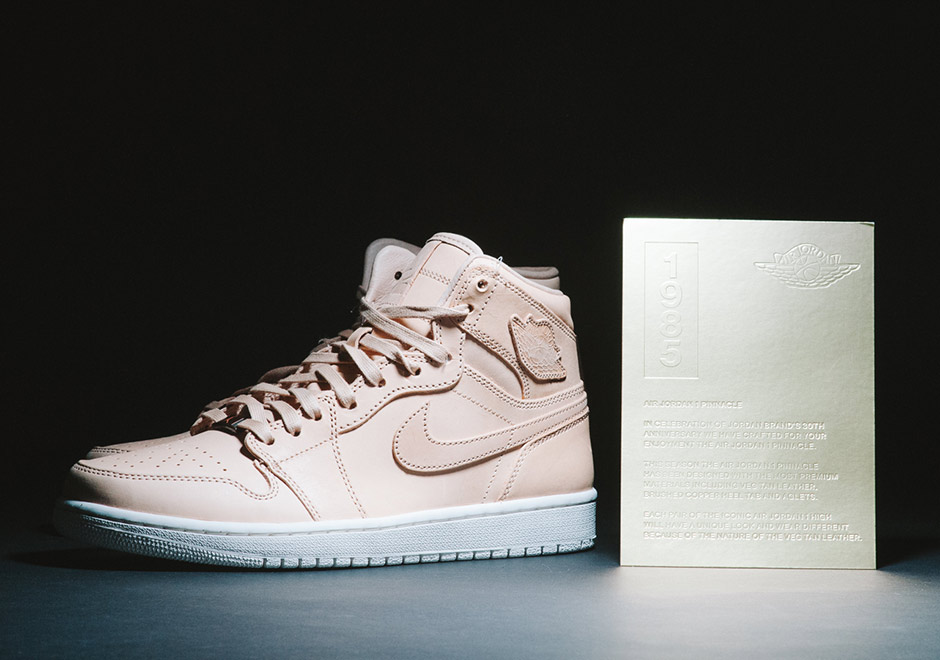 Air Jordan 1 High Pinnacle Tan Leather 3