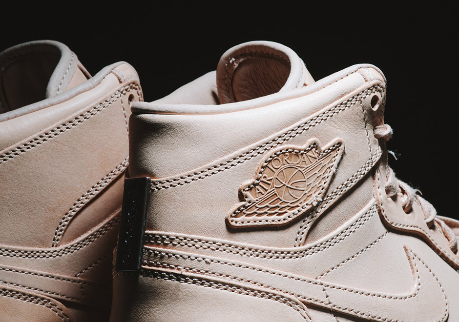 Air Jordan 1 High Pinnacle Tan Leather 4