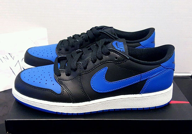 A Detailed Look At The Air Jordan 1 Low OG "Royal"