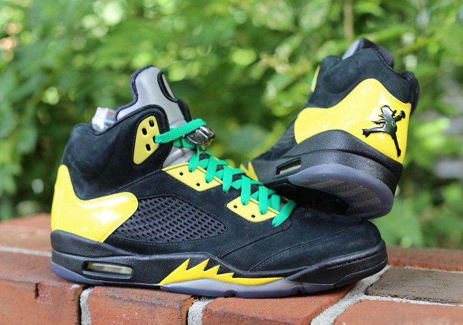 Jordan 5 Oregon Duckman Ebay 1