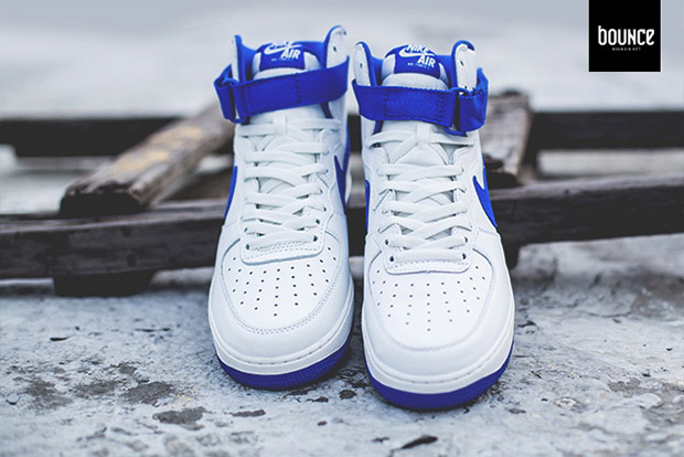 Nike Air Force 1 High Og White Royal October 5