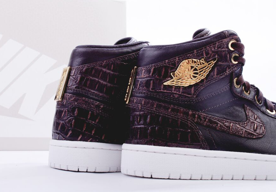 Air Jordan 1 Pinnacle "Brown Croc" - Europe Release Date