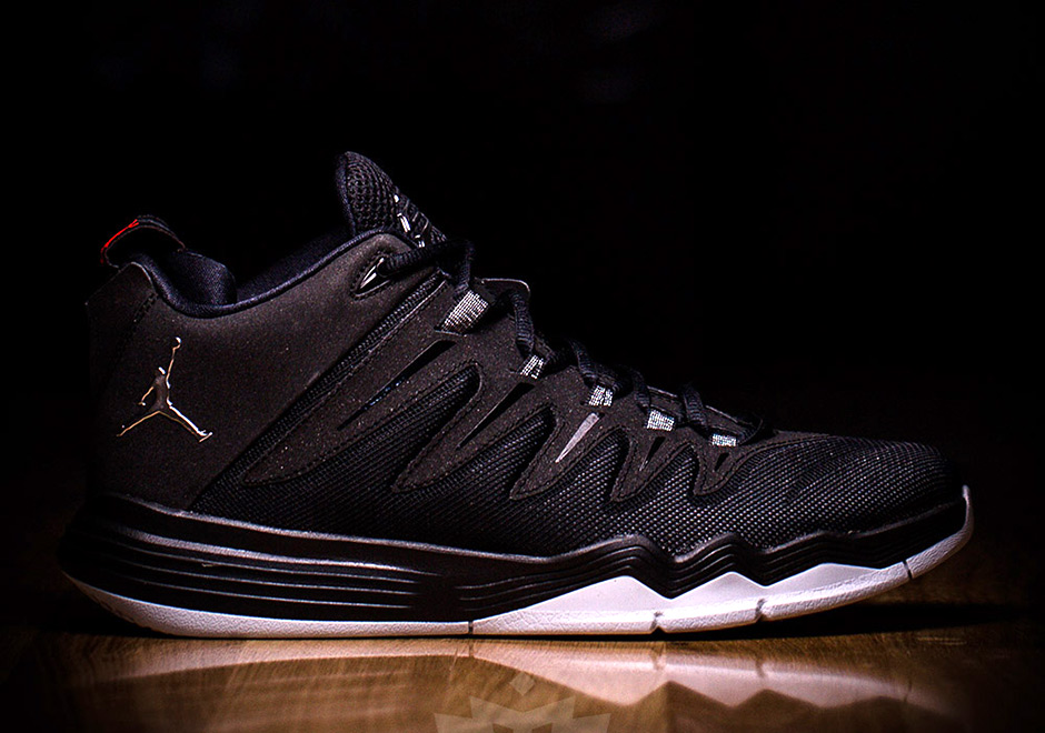 Jordan Cp3 9 Black White Silver Red 1