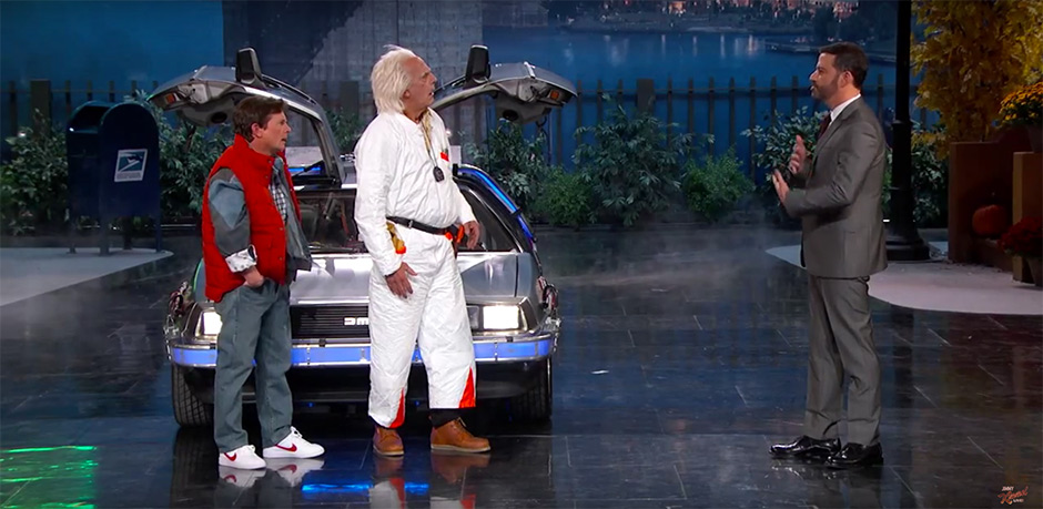 Marty Mcfly Jimmy Kimmel
