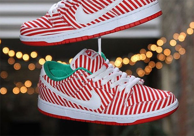 Christmas Comes Early With Nike SB's "Candy Cane" Dunks