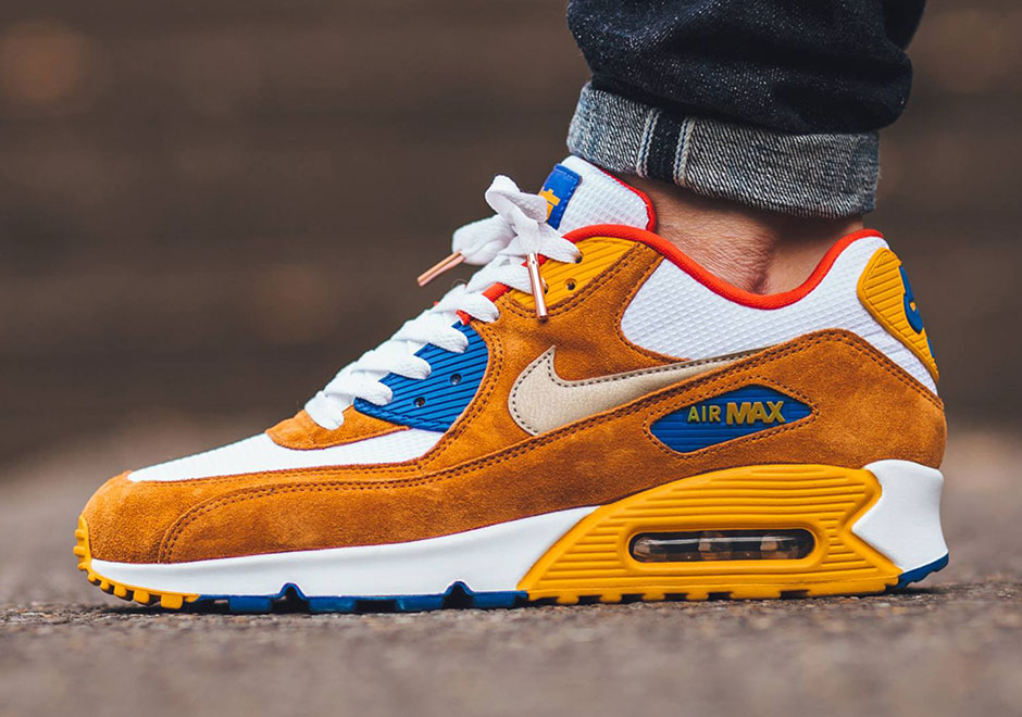 Nike Air Max 90 Premium “Curry” With Extra Bits Of Color