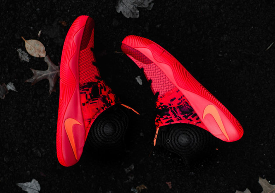 Nike Kyrie 2 Bright Crimson Atomic Orange Black 04
