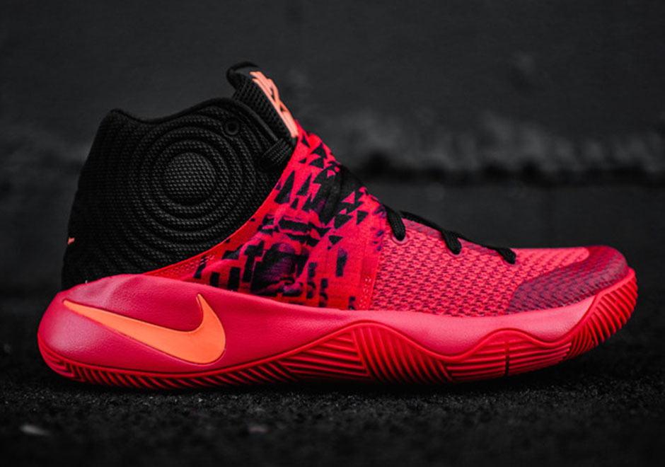 Nike Kyrie 2 Bright Crimson Atomic Orange Black 05