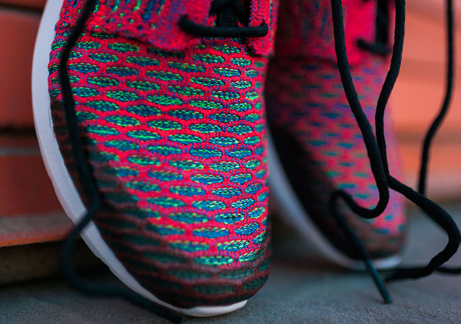 Nike Roshe Nm Flynit Bright Crimson Multicolor 6