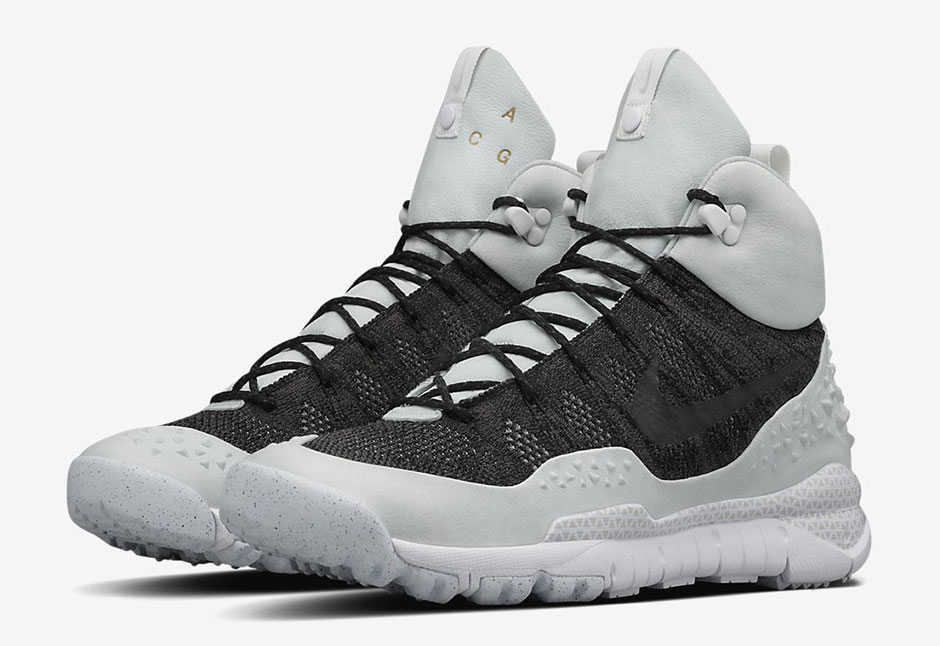 Nike Acg Lupinek Flyknit White Black 1