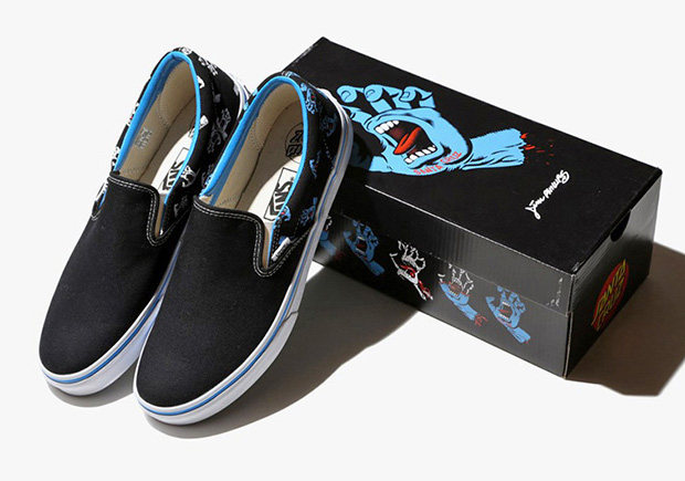 Iconic Skate Art Hits the Santa Cruz x Vans Slip-On