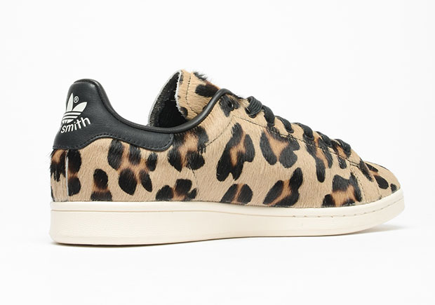 Adidas Stan Smith Leopard Print Pony Hair 3