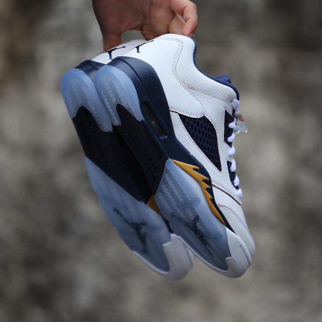 Air Jordan 5 Low Dunk From Above Detailed Images 07