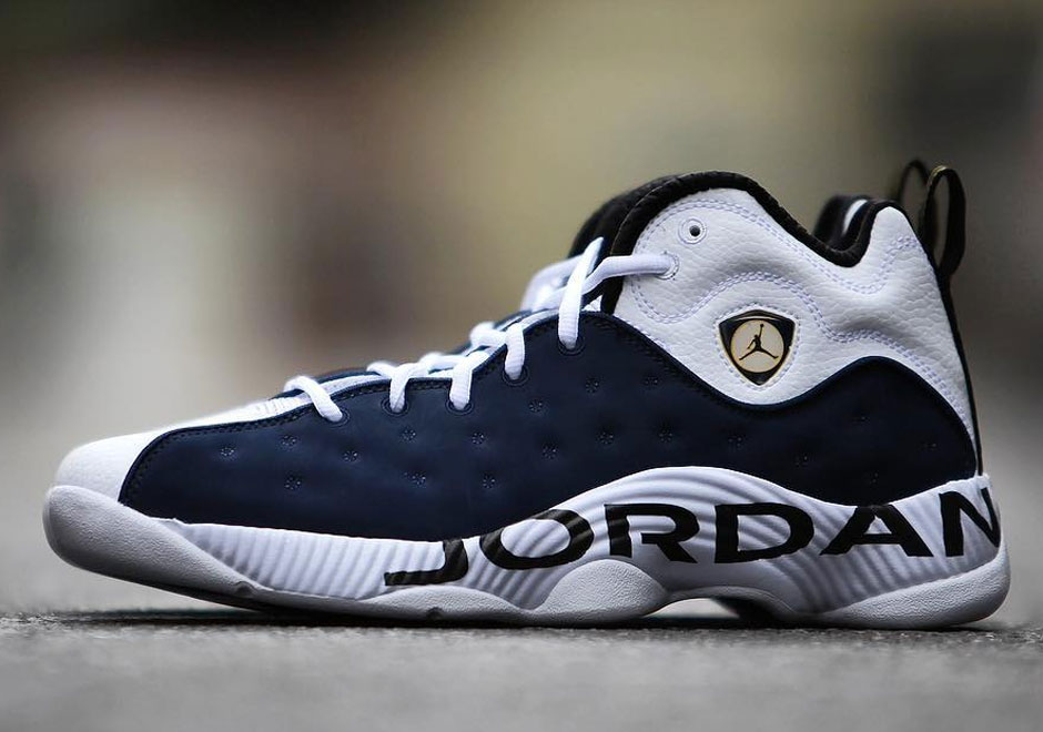 The Jordan Jumpman Team 2 In Navy And White