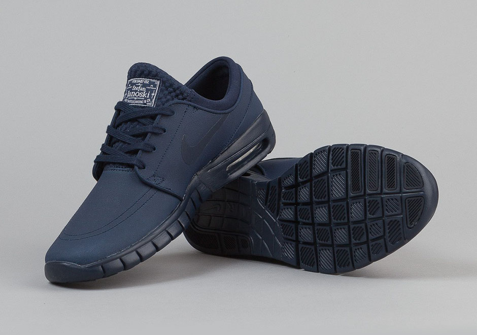 Nike Sb Stefan Janoski Max Obsidian Leather 3