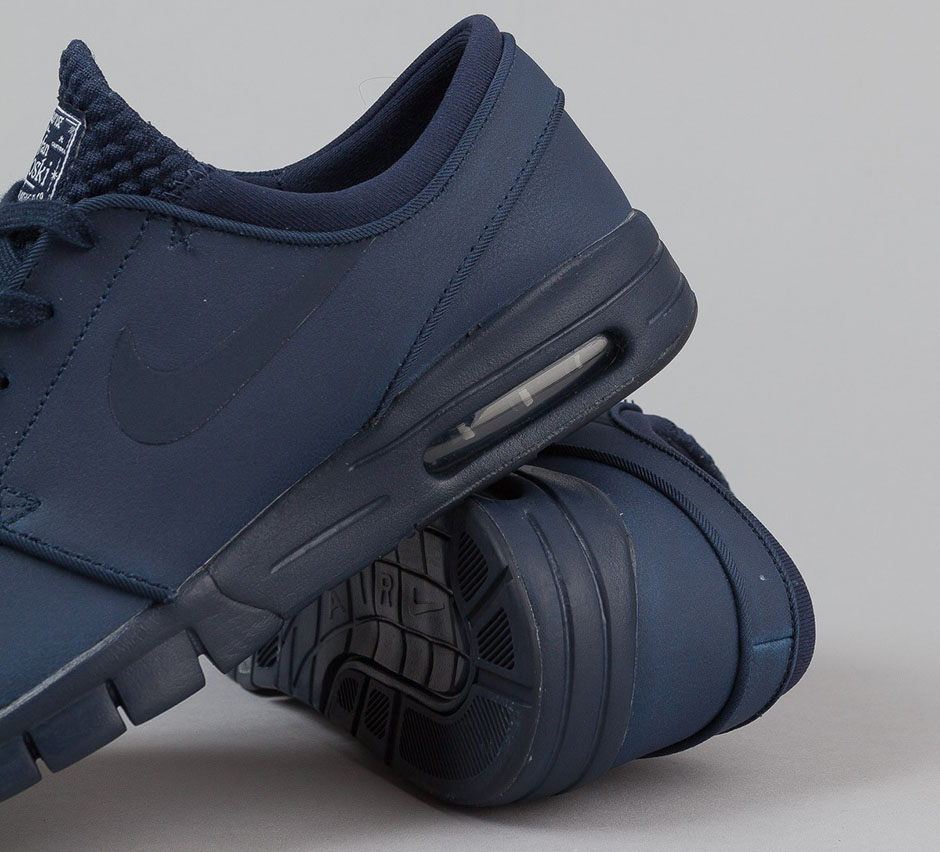 Nike Sb Stefan Janoski Max Obsidian Leather 4