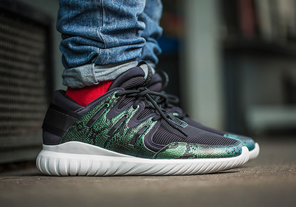 Adidas Tubular Nova Green Snakeskin 2