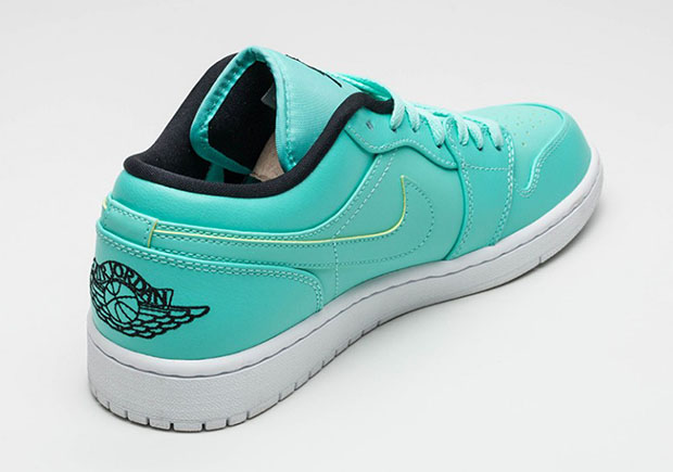 Air Jordan 1 Low Hyper Turquoise 3