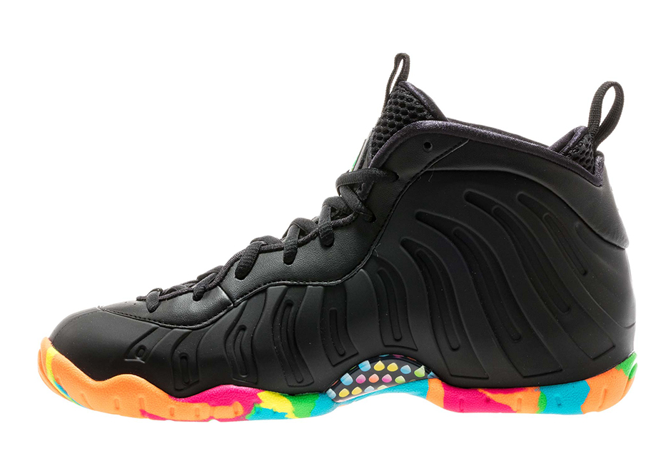 Lil Foamposite Fruity Pebbles Black 03