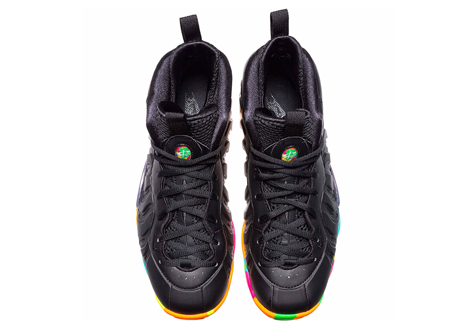 Lil Foamposite Fruity Pebbles Black 05